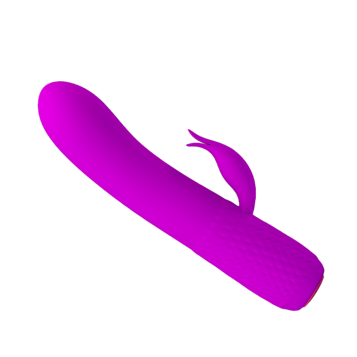 Sensual Pleasure Tim Silicone Rabbit Vibrator (Purple) - Pretty Love Sensual Pleasure Tim Silicone Rabbit Vibrator (Purple) - Pretty Love