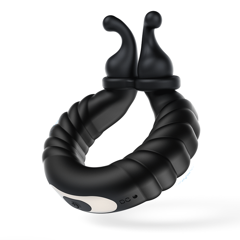 Double Vibrating Penis Ring – Smart App Connectivity 10meters