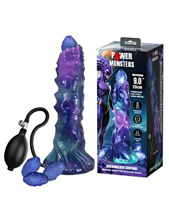 Power Monsters DuskWalker Sentinel &ndash; 23 cm Rippled Monster Silicone Dildo