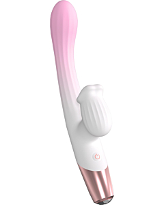 Dual Action Heating Vibe &ndash; Thrusting & Suction Rabbit Vibrator