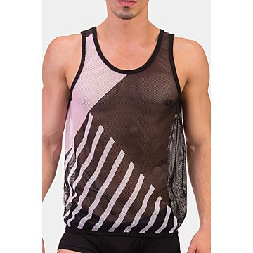 Barcode Berlin Pink Tank Top.