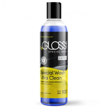 beGLOSS  SPECIAL WASH LATEX - Detergent for LATEX CLOTHING 100ml