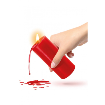 Black Candle Low Temperature for Wax Play - Red 