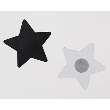 Black Star Sticky Nipple Cover