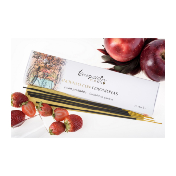 INCENSE WITH PHEROMONES FORBIDDEN GARDEN CASE 25 STICKS