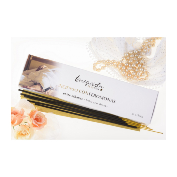 INCENSE WITH PHEROMONES BETWEEN SHEETS CASE 25 STICKS