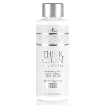 SENSUVA - THINK CLEAN THOUGHTS ANTI BACTERIAL TOY POWDER 56 GRAM
