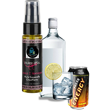 Introducing Secret Play Warming Oil - Vodka Red Bull