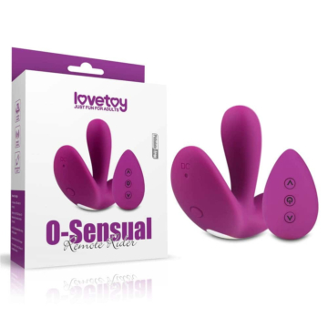 Lovetoy O-Sensual Remote Rider Purple