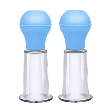 Set of 2 Nipple Pumps Lollipop Pump, Blue