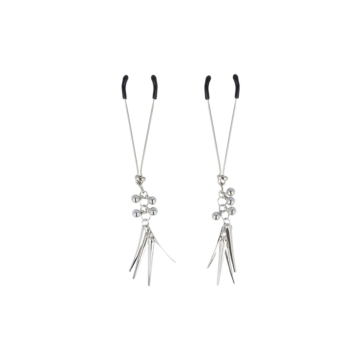 Κλιπ Θηλών 7.6cm - Virgite Nipple Clamps Mod. 12 Silver