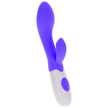 Rabbit Δονητής 19cm - ToyJoy Funky Lover Vibe Μωβ