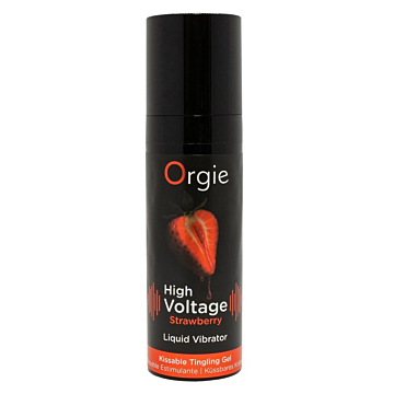 Ζελέ Διέγερσης με Γεύση - Orgie High Voltage Strawberry 15ml