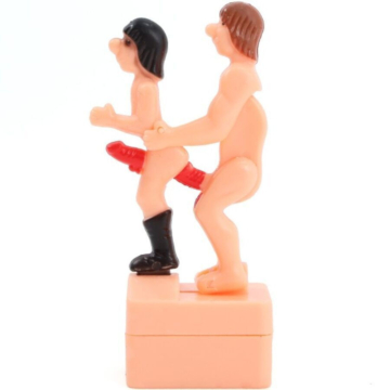 Diablo Picante - joke dolls sexual position from behind with string man