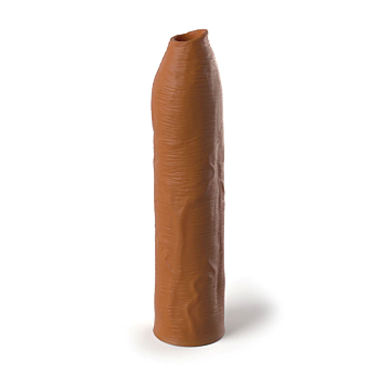 Κάλυμμα Πέους 17.8cm - Extension Sleeve Uncut 7 Inch Caramel