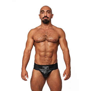 Δερμάτινο Jockstrap - Mister B Leather Premium Jockstrap Black