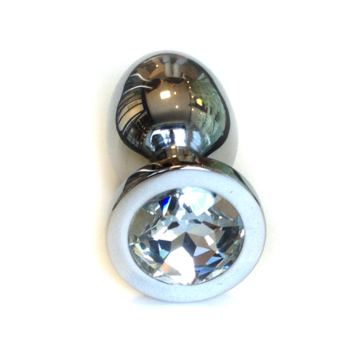 Jewel Kiotos Butt Plug Medium - Clear - Anal Plug