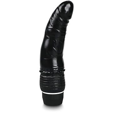 Ρεαλιστικός Δονητής 20cm - Kinksters Vibrating Realistic Dildo Black Edition