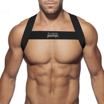 Ανδρικό Harness Nylon - X-Men Sexy Harness for Men Black