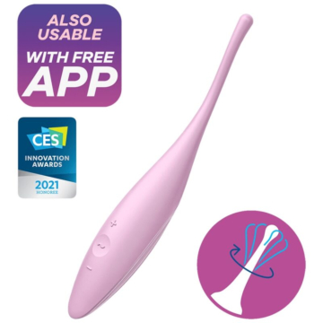 Twirling Joy Pink Stimulator