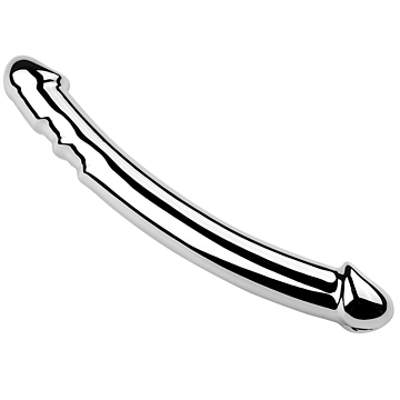 Μεταλλικό Dildo 19.5cm - Heavy Metal Kinksters Silver