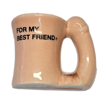 Diablo Picante – Ceramic mug magnet with penis handle - For my best friend