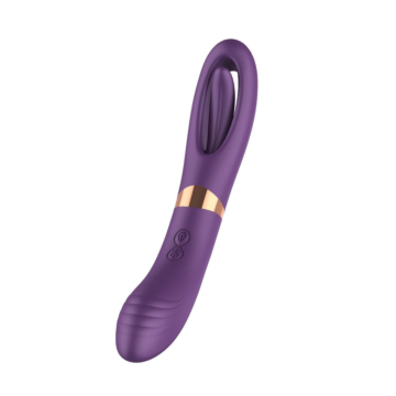 B - Series Flicking Dual G-Spot Vibrator 22.85 cm
