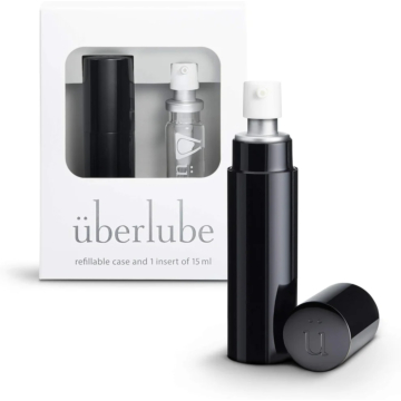 Λιπαντικό Σιλικόνης 15ml - Uberlube Good-To-Go Black