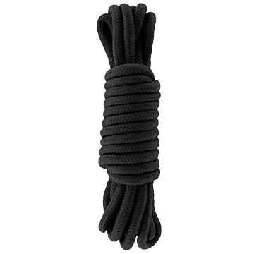 Bondage Rope 5 M Black Passion Labs
