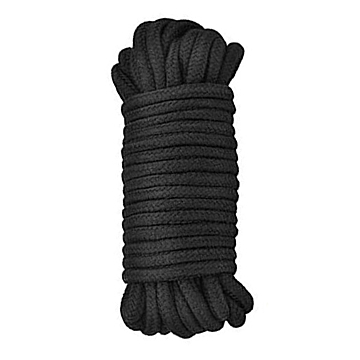Bondage Rope 10 M Black Passion Labs