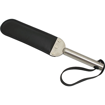 Δερμάτινο Paddle - Mister B Impact Leather Paddle Padded Small