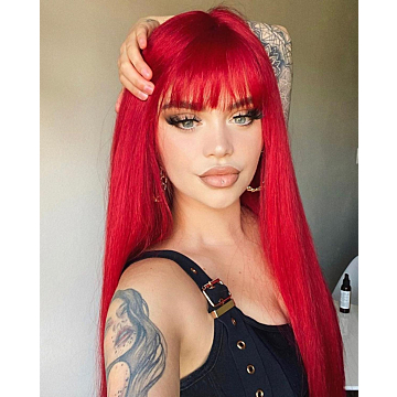 Red Bangin' Wig by Kinksters