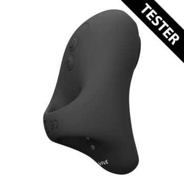 Hana - Pulse Wave Finger Vibrator - Black - Tester