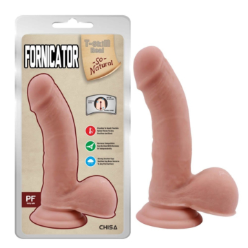 Ρεαλιστικό Dildo 19cm - Chisa Fornicator Flesh Skin