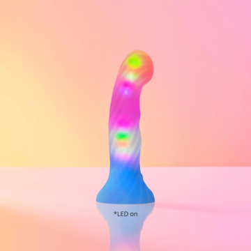 Love to Love Neon Art Candy Loop LED Dildo
