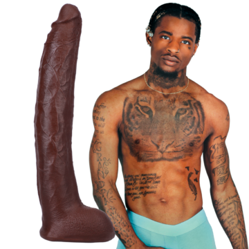 Vac U Lock Ultraskyn Hung Damion Dayski - Realistic ULTRASKYN Dildo