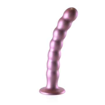 Ομοίωμα G-Spot με Χάντρες 20.5cm - Ouch Beaded Silicone Pink