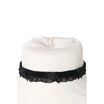 Black on Black Choker.