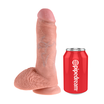 King Cock Cock With Balls Flesh 8in