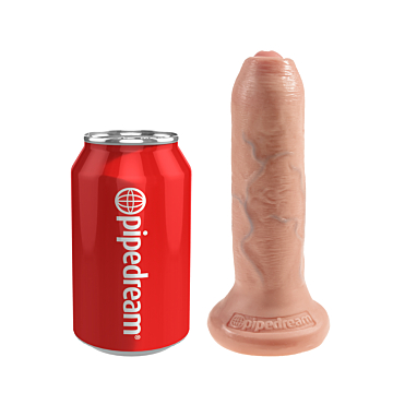 King Cock Uncut Flesh 6in