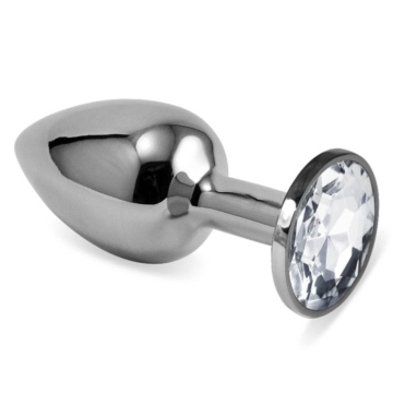 Rosebud Classic Metal Plug S(Silver)