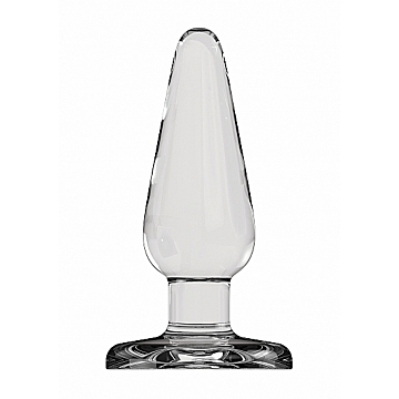 Butt Plug - Basic - 5 Inch - Glass