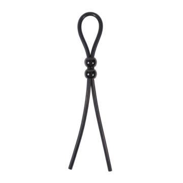 Black Adjustable Penis Ring Black M