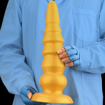 Πρωκτικό Dildo 20cm - Kinksters Long Anal Suction Cup Gold