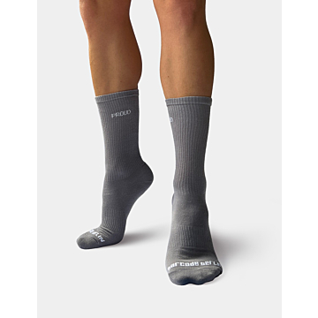 Αθλητικές Κάλτσες - Barcode Berlin Proud Gym Socks Gray