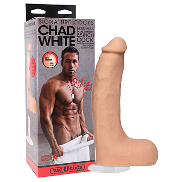 Chad White Ultraskyn 8,5" Vac U Lock Realistic Dildo