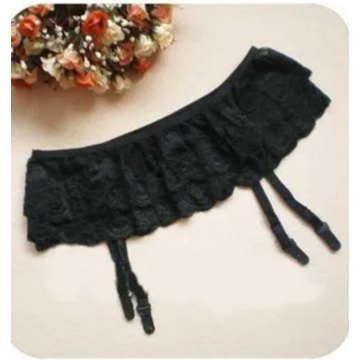 Sexy Lace Garters Black