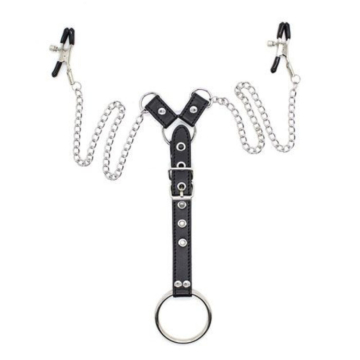 Black Nipple Clamps by Toyz4lovers