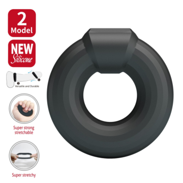 Δαχτυλίδι Πέους 5cm - Crazy Bull Kayke Silicone Ring Model 2 Black