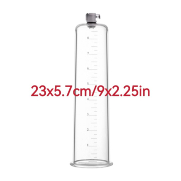 Κύλινδρος Αντλίας Πέους 23cm - Kinksters Cylinder Size-L Transparent